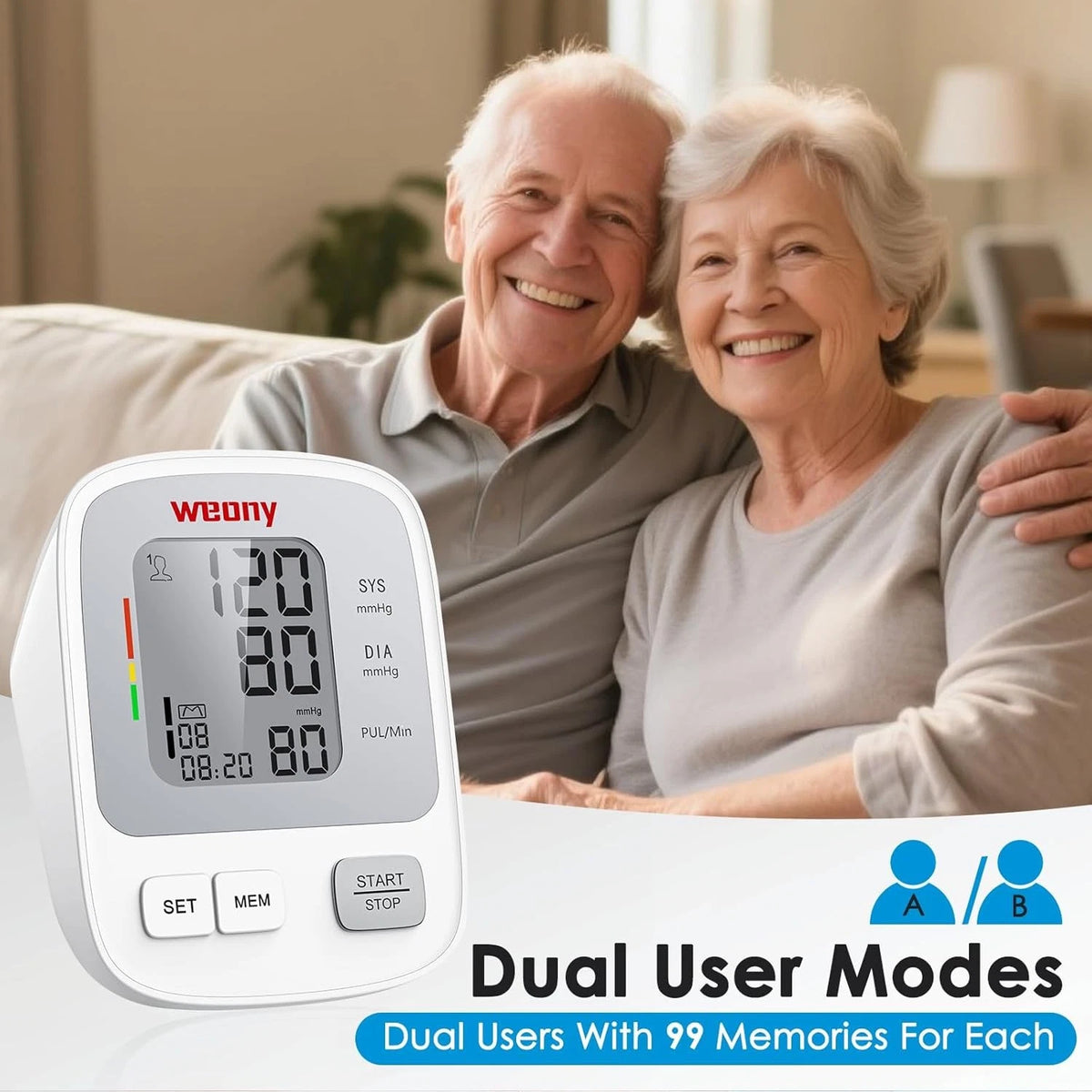 Blood Pressure Monitors for Home Use Adjustable Arm Large, x-Large, xx-Large