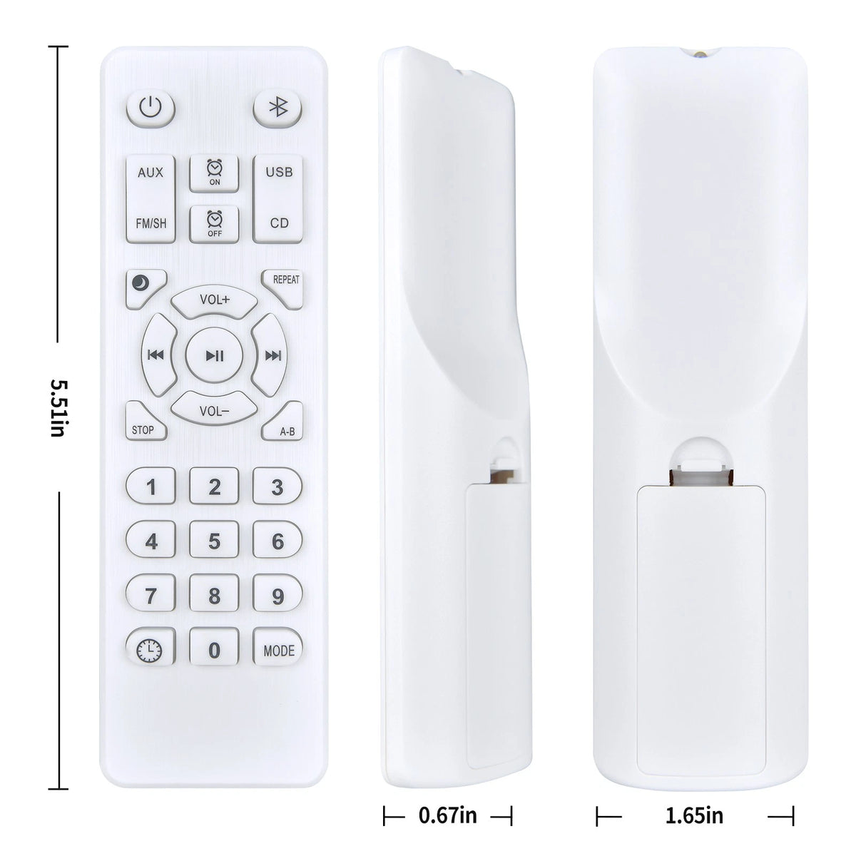 KC-806 Remote Control For MICOCIOUS/ZYOKATA/SKYANS/Austepax CD Player