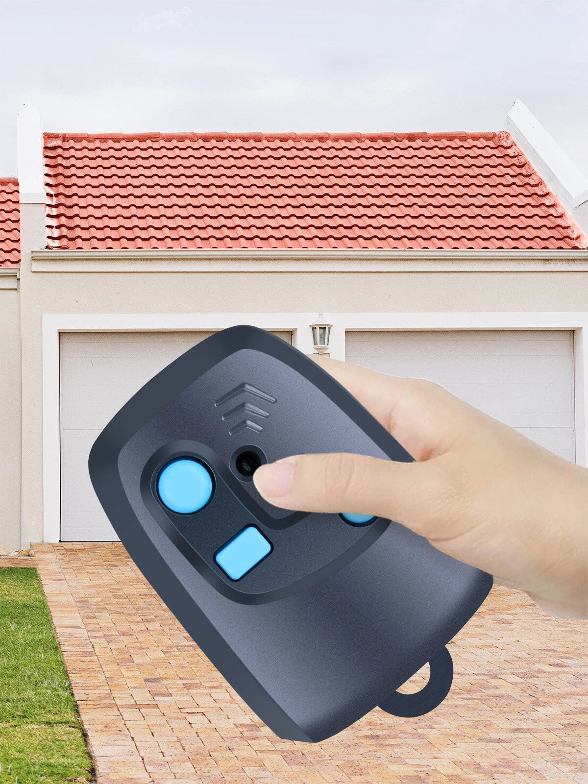 For Peccinin Remote Control Garage Door Gate Opener 433.92Mhz Rolling Code