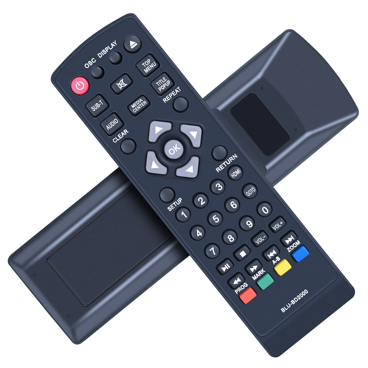 Replace Remote Control For Laser BLU-BD3000 BLU-BD2000 DVD Player