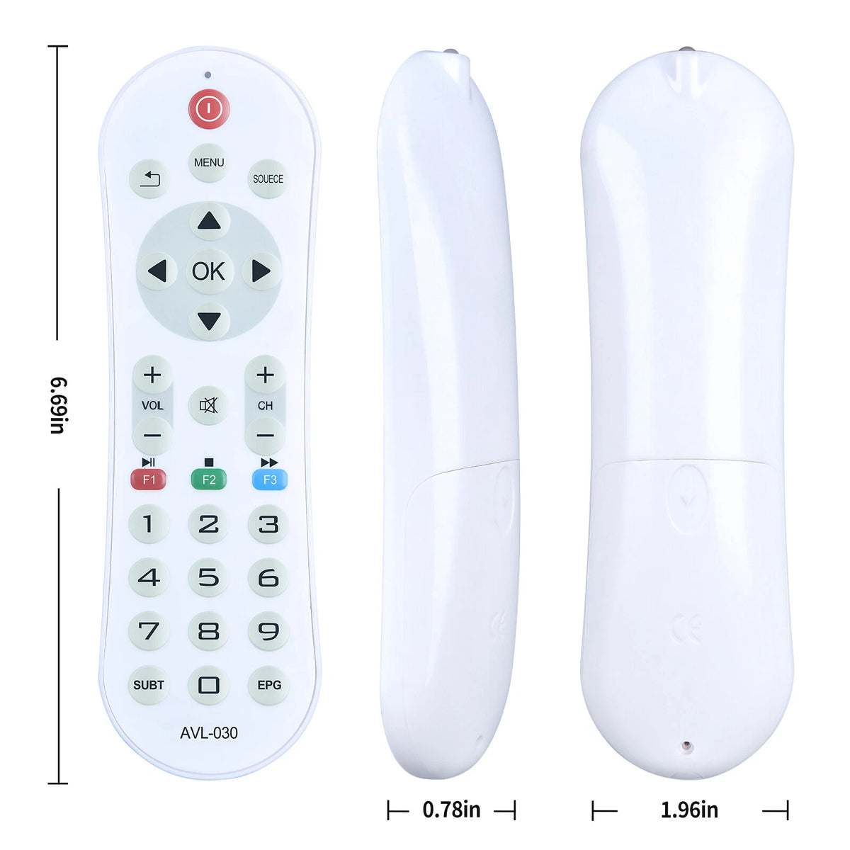 Replacement Remote Control For AVISTEL AVL-030