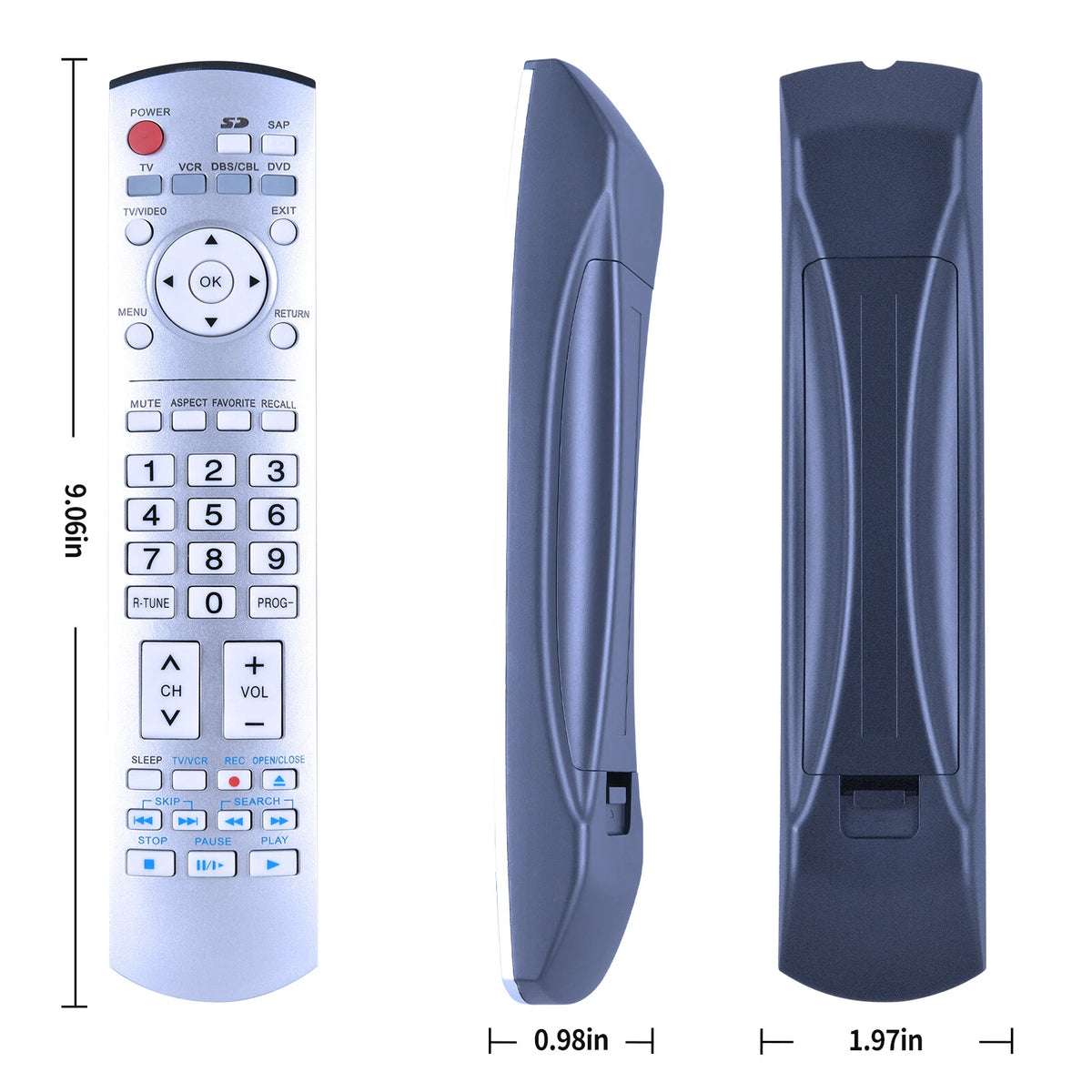 EUR7737Z20 For Panasonic TV Remote Control TH-42PX60U TH-50PX60U TH-58PX60U