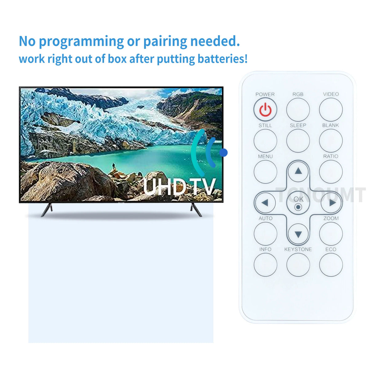 COV31632601 Remote Control For LG DLP Data Lasar Projector BX327 BE320-SD
