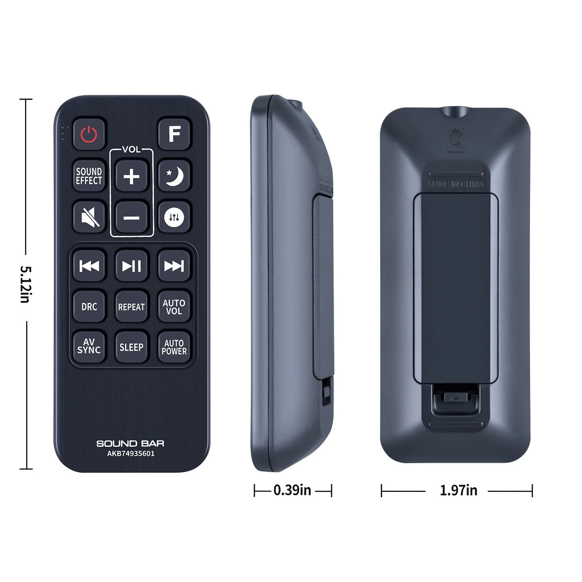 AKB74935601 For LG Sound Bar Remote Control SH7B SH7BOM SH7 SH8B SH8