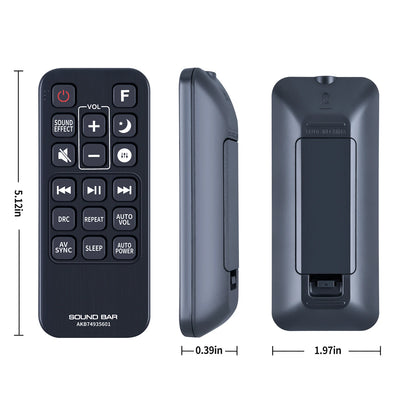 AKB74935601 For LG Sound Bar Remote Control SH7B SH7BOM SH7 SH8B SH8