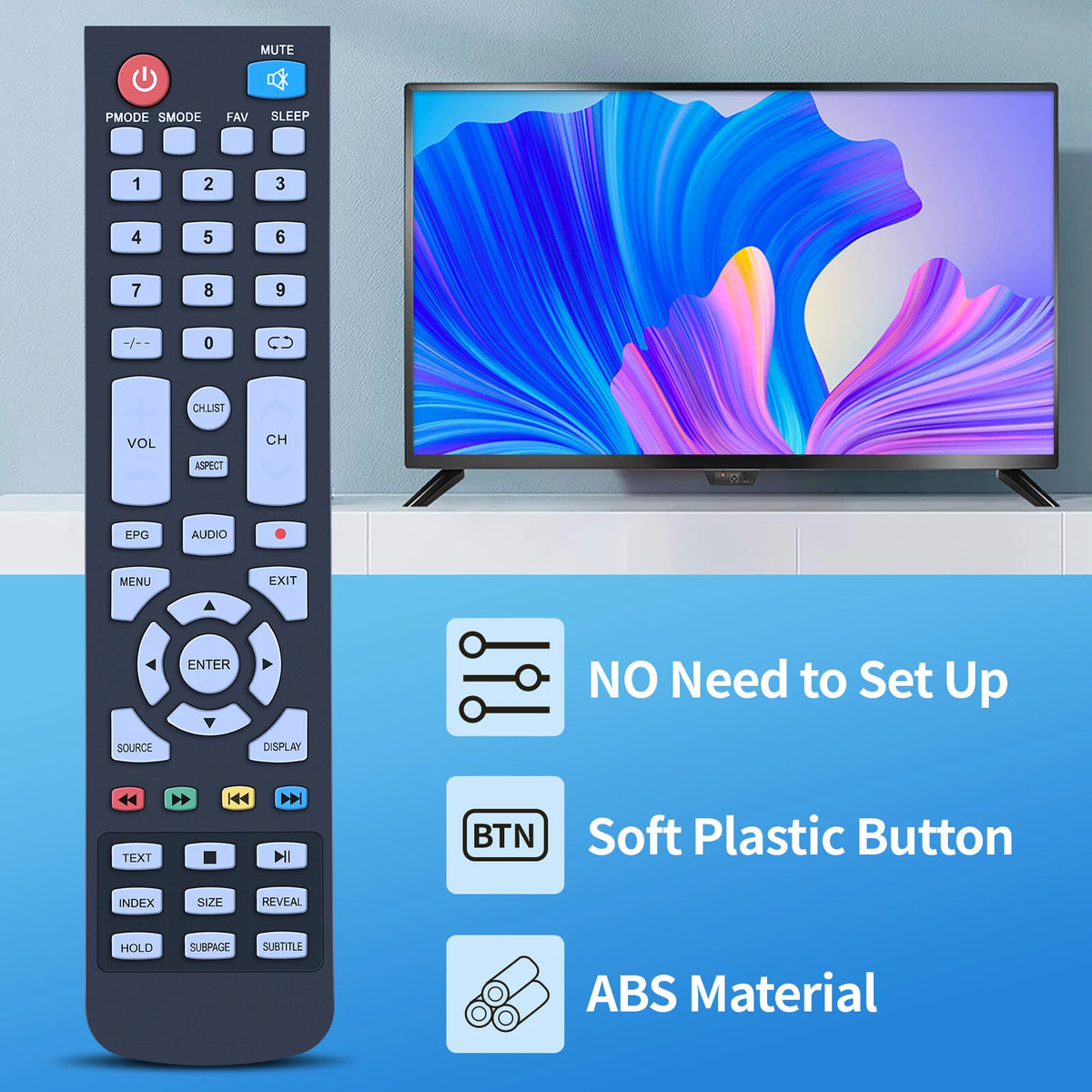 RM-C3310 Remote Control For JVC TV LT-19HA82U LT-28HA82U LT-28FD100 LT-32C360
