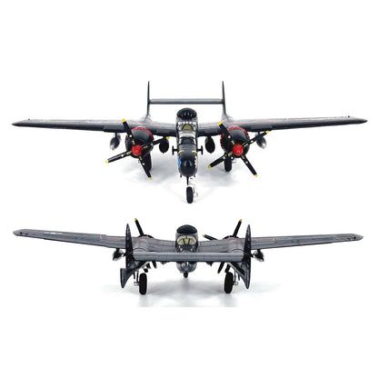 1/72 Scale WWII USA Air Force P-61B Black Widow Fighter Finished Model Gift