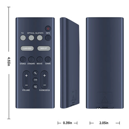 VGH6520 Remote Control For Yamaha Soundbar SR-B30A / SR-B40A