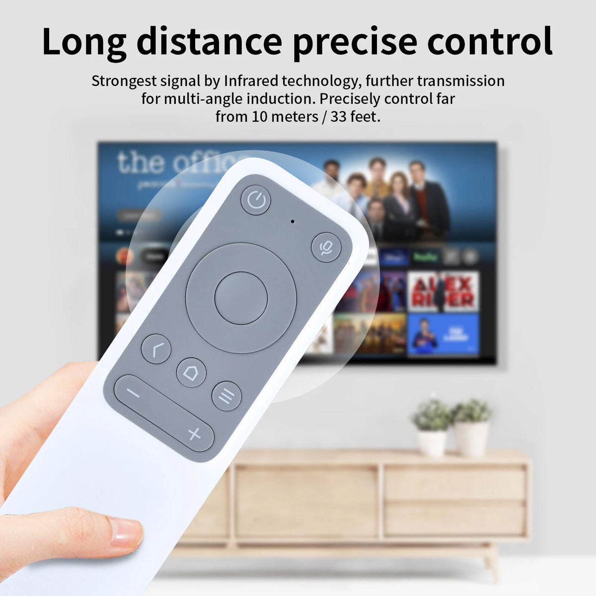 VA-LT002 Voice Remote Control For VAVA 4K UHD Ultra-Short Throw DLP Projector