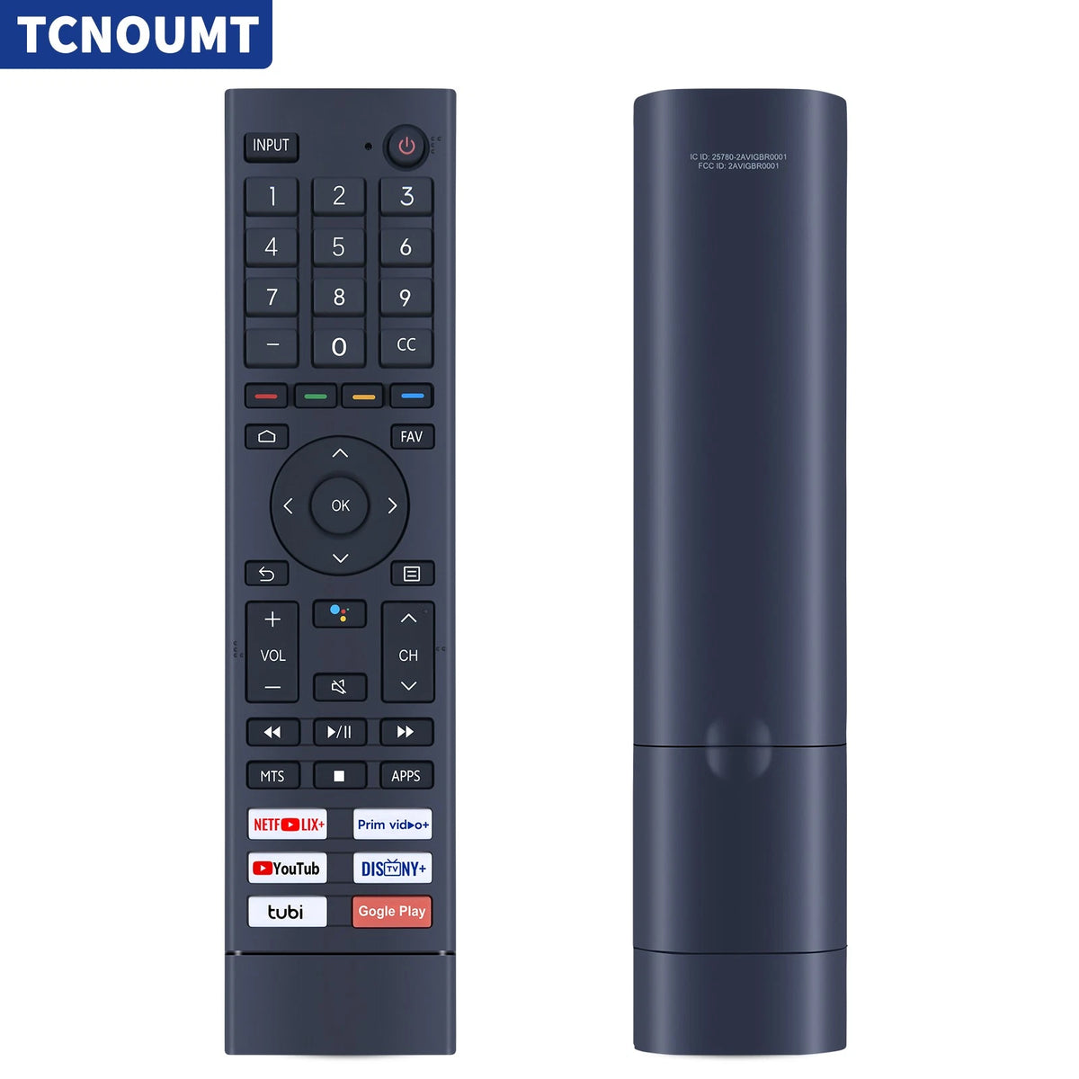 ERF3F80H Voice Remote Control For Hisense TV 55A53FUA 43A53FUA 50A53FUA