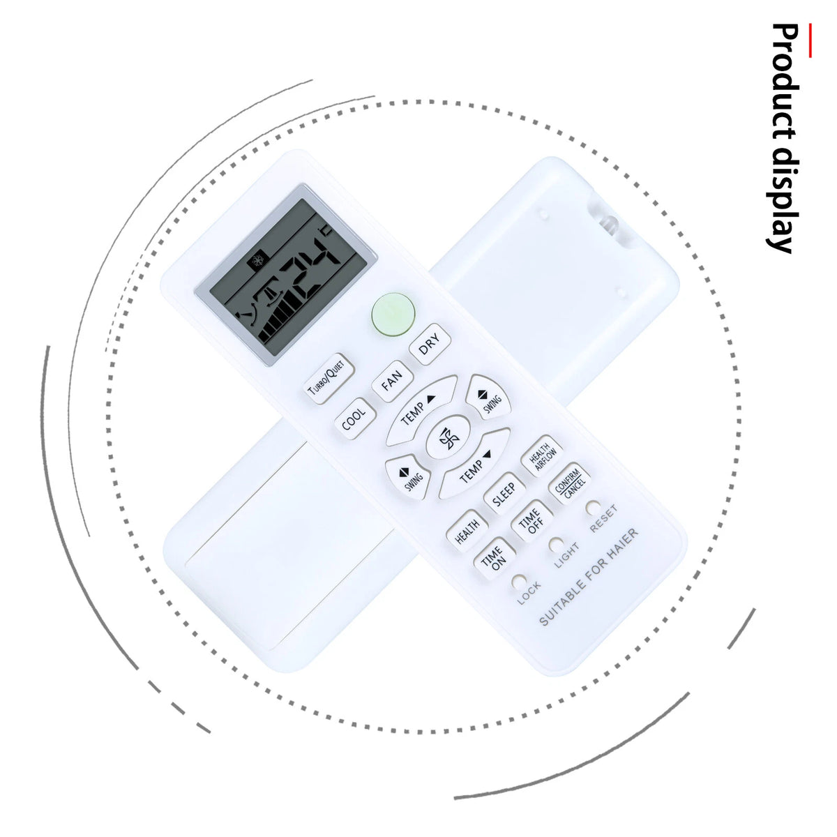 0010401715BW Remote Control For Haier Air Conditioner V9014557 G85