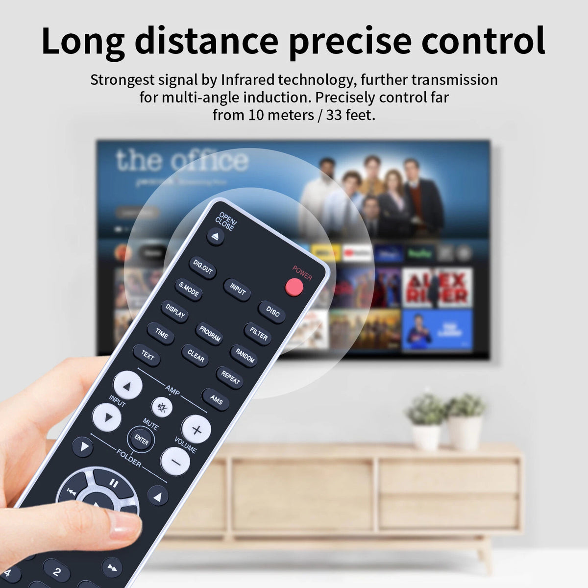 RC004SA Remote Control For Marantz CD Player SR5004 SR1041 SR6004 SR5005