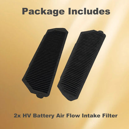 Pair HV Battery Cooling Air Intake Filter Screen, Filter...