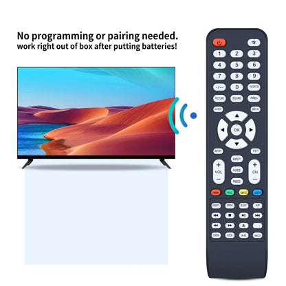 Replacement Remote Control For GPX TE3219B TDE3274WP TE3274RP TDE3254BU