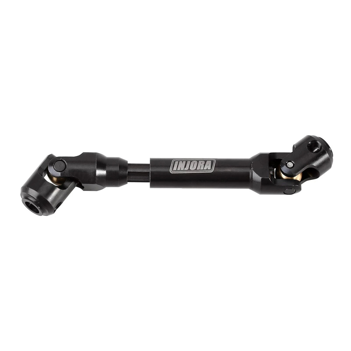 INJORA Steel Heavy-Duty Drive Shaft for 1/10 RC Car Crawler 94-119mm, Black