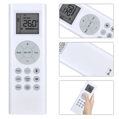 Remote Control For Bryant Senville Midea Air Conditioner RG66B9(2H)/BGEFU1
