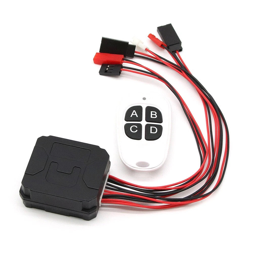 Electric Winch Remote Controller Light Group Switch For TRX-4 SCX10 D90 1/10 RC