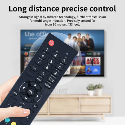 Remote Control For Matchmaster VAST Set Top Box 33MM-DSD4121