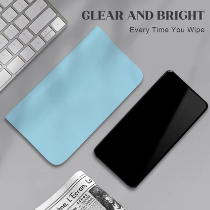 30 Pack Microfiber Glasses Cleaning Cloths with 2 Lens Cleaner Gray,white
