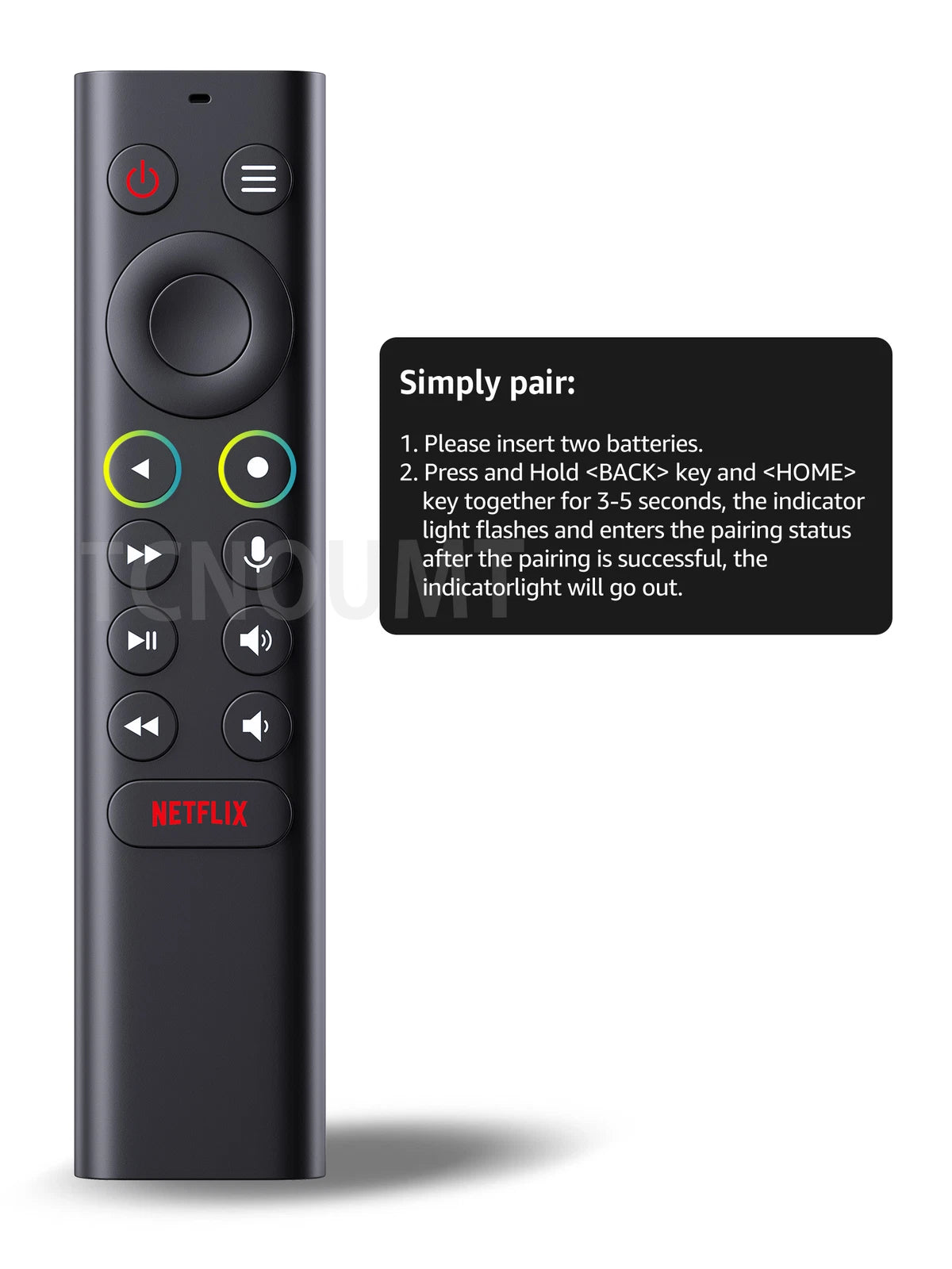 P3700 Voice Remote Control For Nvidia Shield TV 4K HDR Android TV w/backlight
