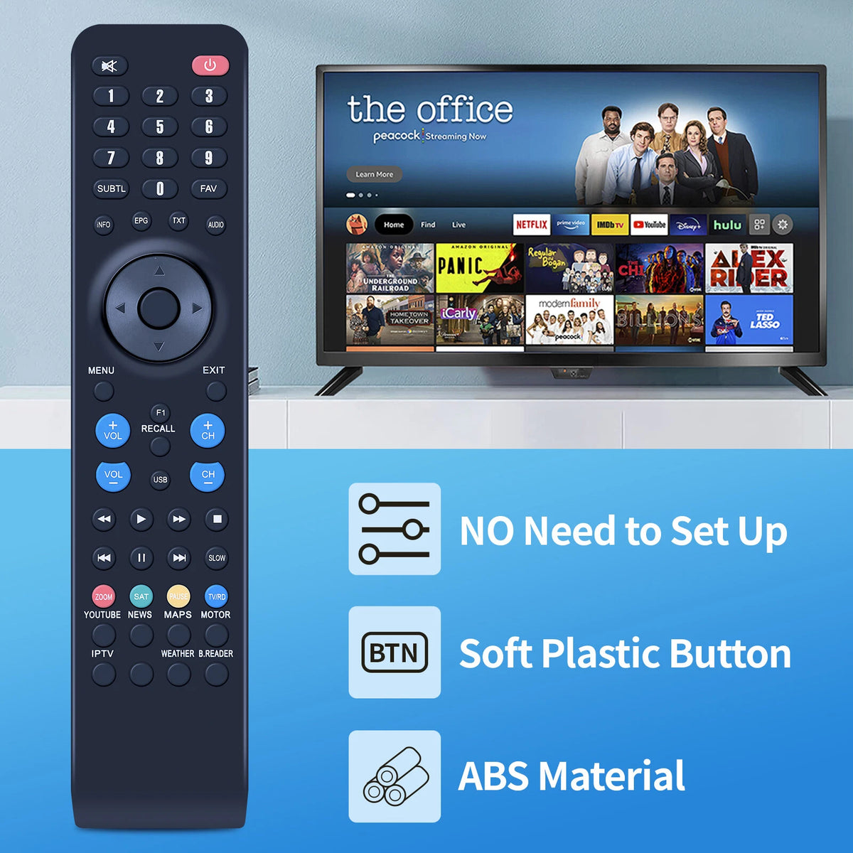 Remote Control For iStar Korea TV Box Remote Control X25000 mega, X50000 mega