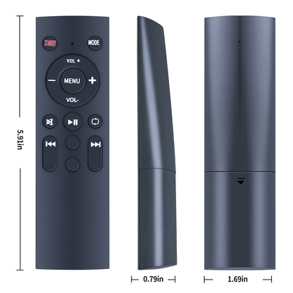 Replacement Remote Control For Pyle PSBV200BT PRTPSBV200RC Soundbar Speaker