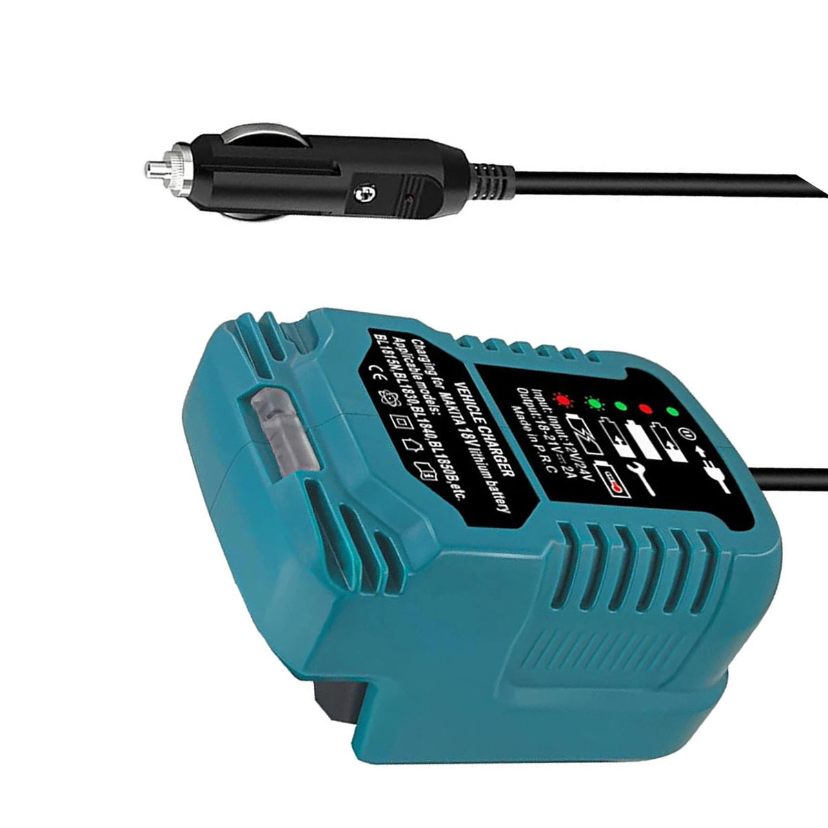 Replacement Car Charger For Makita 18V LXT Battery BL1815 BL1830 BL1840 BL1845