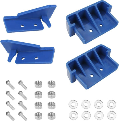 D1100 Series End Cap Kit - for Werner Ladder Extension Accessories - Blue
