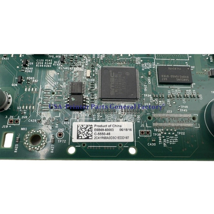 Formatter Board E6B69-60001 Fit For HP LJ Ent M604 M605 M606 using small panel