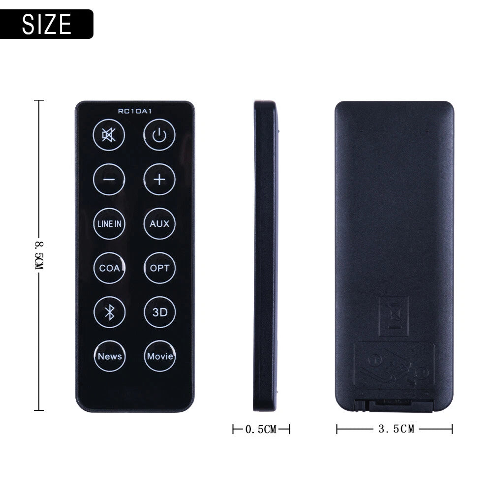 RC10A1 Replacement Remote Control For Edifier CineSound B3 Soundbar