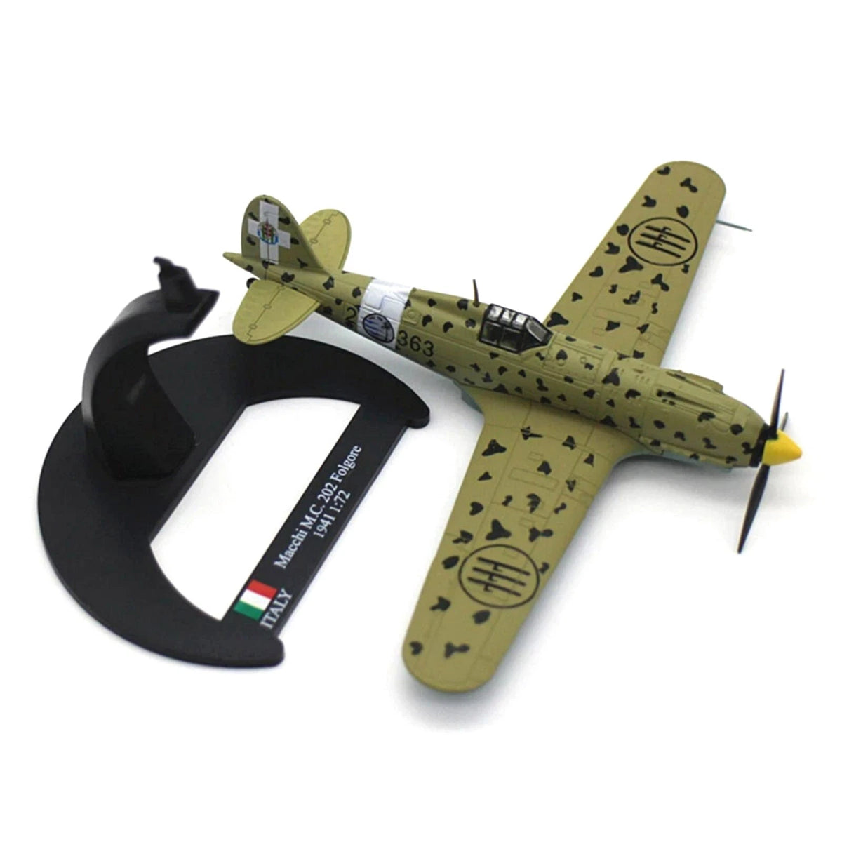 1:72 Macchi MC.202 Folgore Fighter Diecast Alloy Model Plane Collection