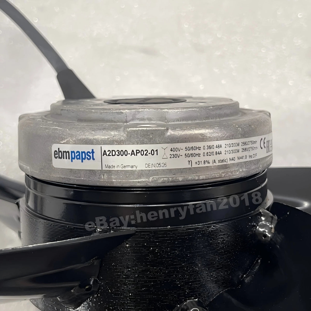 A2D300-AP02-01 for ebmpapst AC 230/400VAC for Inverter Cabinet Cooling Fan