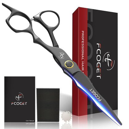 Professional Barber Hair Cutting Scissors Shears Right Hand - 6.8" HIGH-END...