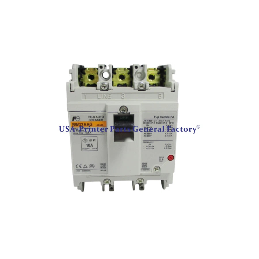 1PCS  Compatible For BW32AAG 3P 10A air switch circuit breaker High quality