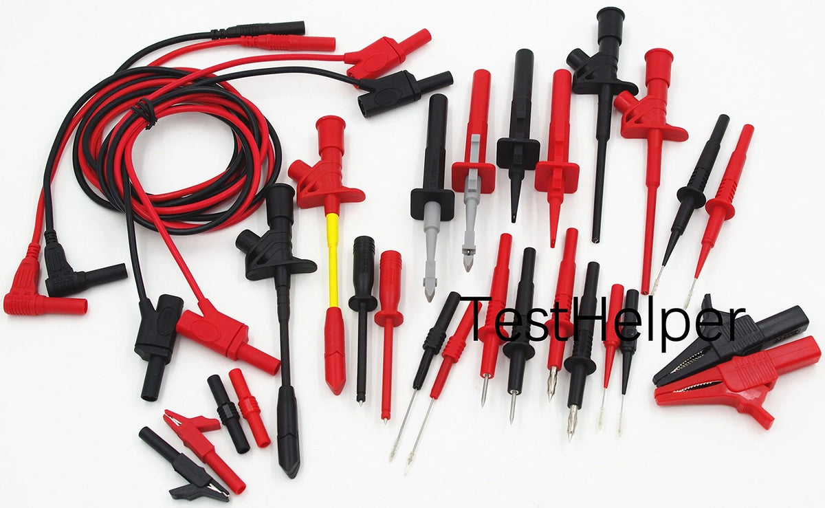 TestHelper TH-16-KIT Whole Set Multimeter Test Lead Kits black,red