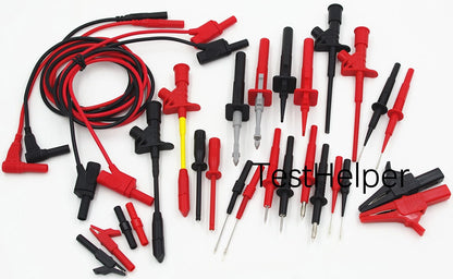 TestHelper TH-16-KIT Whole Set Multimeter Test Lead Kits black,red