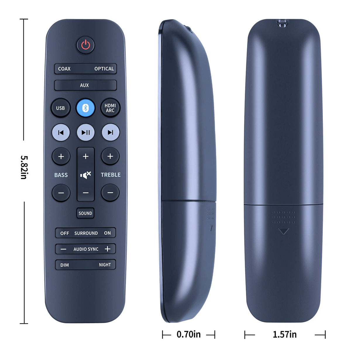 Remote Control For Philips Fidelio HTL3140B HTL3140S HTL3160B HTL3170B Soundbar