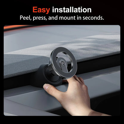 YONZEE Magnetic Phone Mount Compatible with 2025-2026 Model Y Shadow Gunmetal