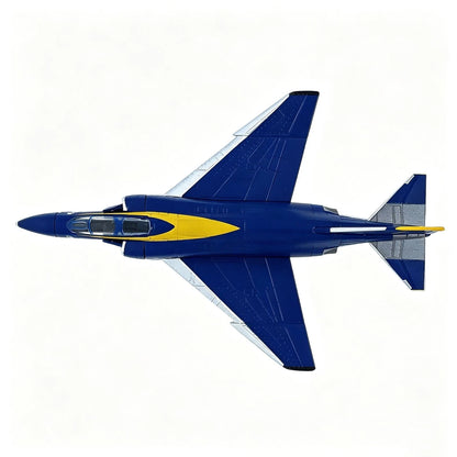 14cm Diecast Alloy 1/144 Scale US Navy F-4 Phantom II Fighter Desk Model