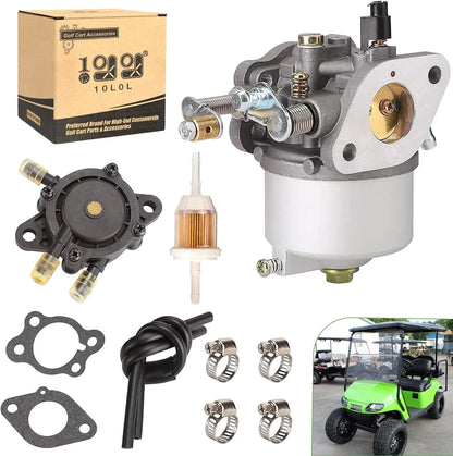 10L0L Carburetor Fuel Pump Kit for EZGO Golf Cart TXT Medalist Marathon...