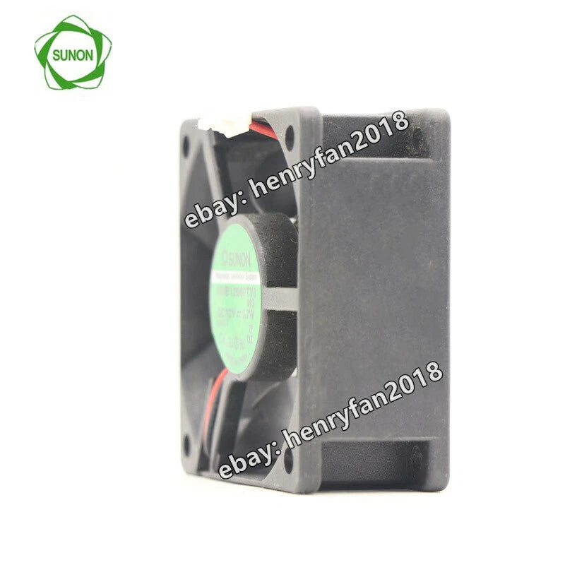 For SUNON Fan KDE1206PTV3 DC 12V 0.7W 60*60*25MM 2-Pin Slient CPU Cooling Fan