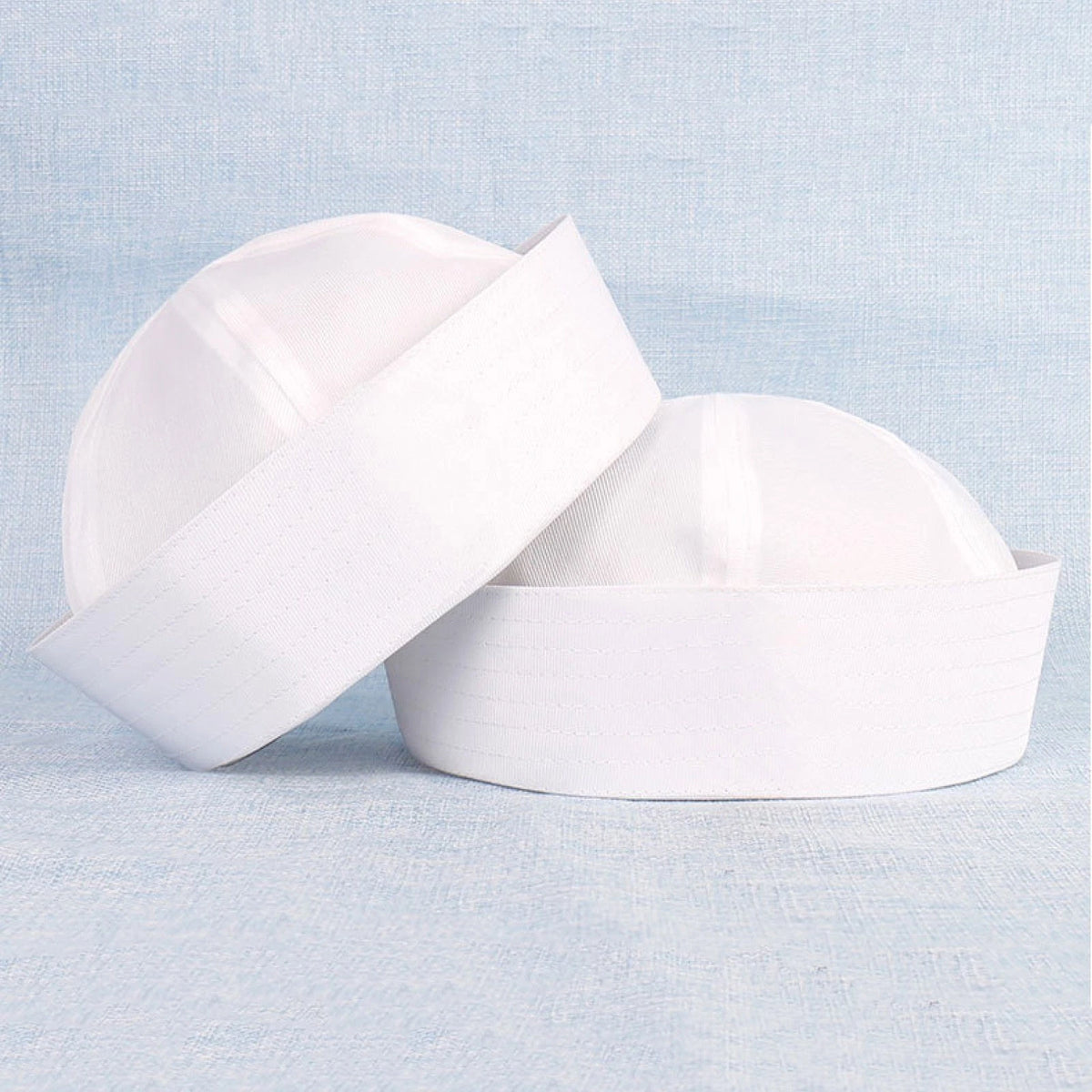 Adult White  Navy SAILOR Fishing Marine Costume Hat Cap 58cm gg