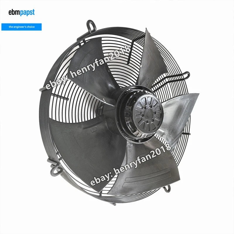 Ebmpapst S4D500-AM03-02 Axial Fan AC 400V 720W Exhaust Fan 1390RPM Cooling Fan