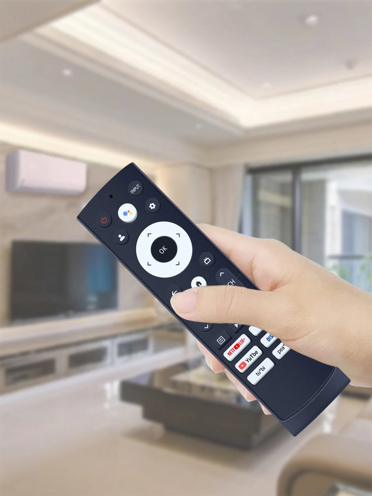 ERF3M90H Voice Remote Control For Hisense TV 43A68H 50A6H 75U7G 55U8H