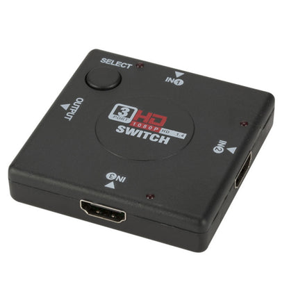 3D HD 1080P HDMI Switcher For DVD With HDMI Interface STB PS3 PC Video Projector
