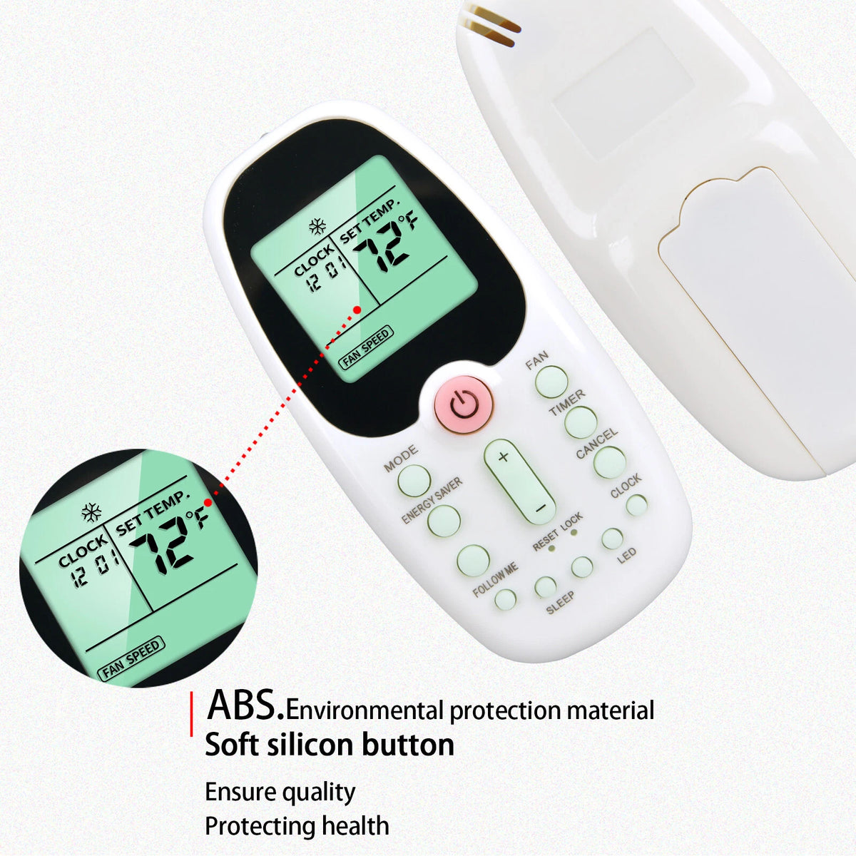 Remote Control For Arctic King / Midea / Comfort-Aire Air Conditioner R09B/BGE