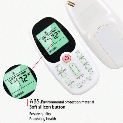 Remote Control For Arctic King / Midea / Comfort-Aire Air Conditioner R09B/BGE