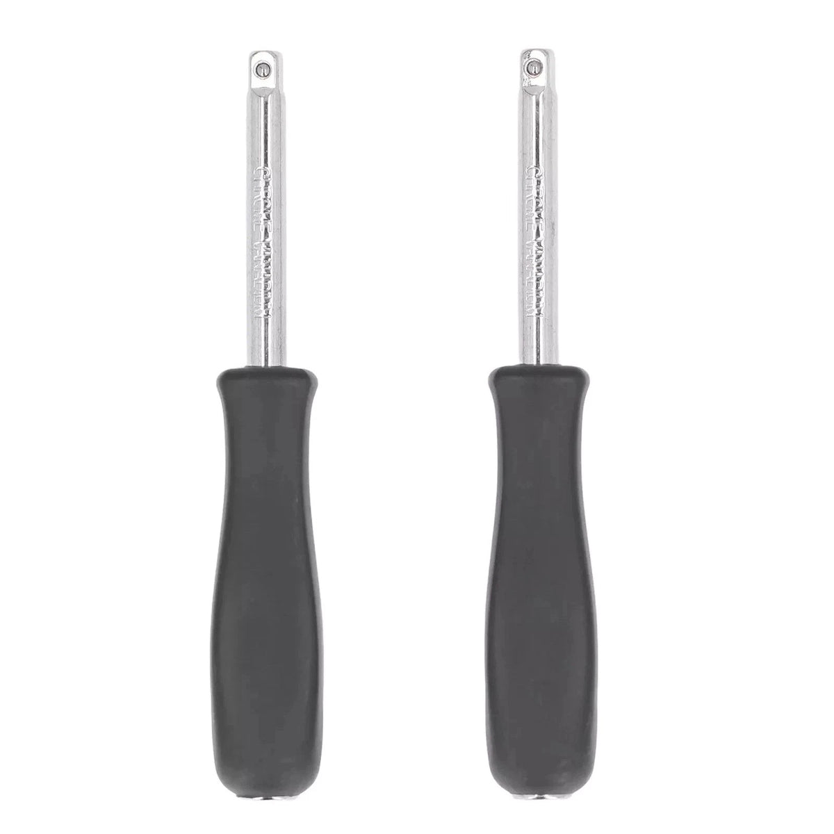 2 Pack 1/4" Drive Spinner Screwdriver Handle for 6.35mm Socket Bits Extension