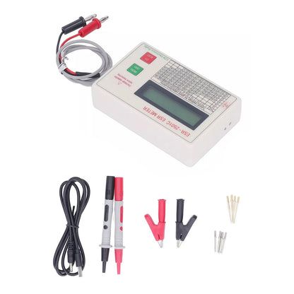 ABS Handheld ESR DCR Capacitor Tester High Accuracy Capacitance Meter Tool