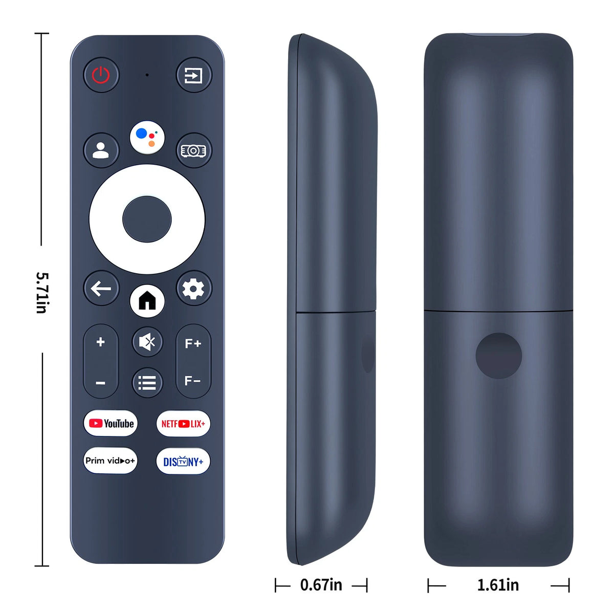 Voice Remote Control For PUTRIMS K12 4K Smart Projector